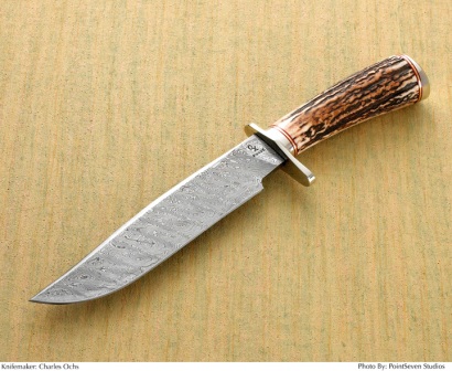 Picture of Hand Forged Damascus Blade
